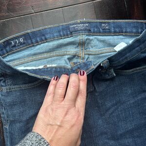 Lucky Brand Men's Dark Blue High Rise Jeans